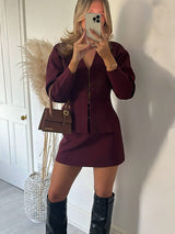 Brooke | Ribbed Knitted Set