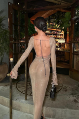 Coraline | Sequins Midi Dress