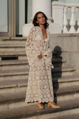 Alara Crochet Maxi Dress