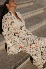 Alara Crochet Maxi Dress