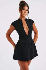 Marley | Short Sleeves Mini Dress