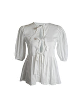 OPHELIA BLOUSE WHITE