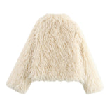 Dream | Long Sleeve Fur Coat