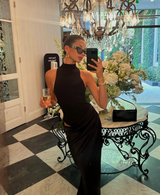 Faye | Asymmetrical Maxi Dress