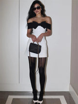 Zariah | Mini Bow Dress