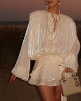 Sylvie | Ruffle Mini Dress