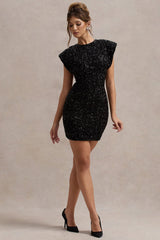 Serafina Sequin Mini Dress