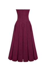 Lorelei | Corset Midi Dress