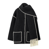 Lydia | Scarf Jacket