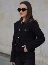 Megan | Vintage Cropped Jacket